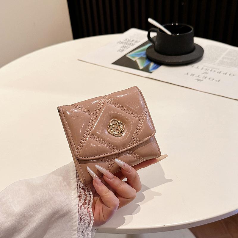 Ladies' Wallet Urban Simple and Fashionable Card Bag Women's Zipper Coin Purse