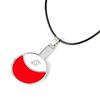 4 Styles Silver Color Naruto Muyemura Ninja Logo Pendant Necklace Traitor Satsuke Ayou Logo Pendant Anime Surrounding
