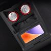 For Great Wall Haval M6  Center Control Lower Storage Box Pad Armrest Lower Layer Case Water Holder Electric Car Organizer