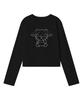 GRAVER [Unisex] Pixel G.O.C.A.T Long Sleeve T-Shirt_3Color