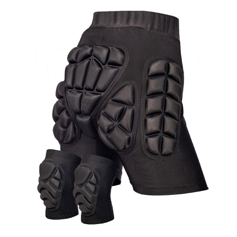 Ski Hip Protector Pants Thickened Hip-covering Pants Knee Pads Ice Skating And Fall Prevention Outdoor Ski Protective Gear