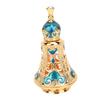 Vintage Perfume Bottle Reusable Zinc Alloy Middle Eastern   Hollow Out Sealed Liquid Bottle