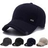 Unisex Square Silver Buckle Label Baseball Caps Spring Autumn Outdoor Adjustable Casual Hats Dad Hat Sunscreen Hat