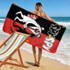 Spy vs Spy 2D Flat Print Beach Towel, Large Soft Quick Dry Towel for Beach Camping SwimmingDSTJ0925488
