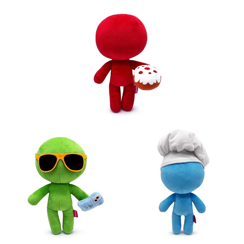 Animator Vs Animation Plush Toy Fire Stickman Collectible Soft Doll For Kids And Fans