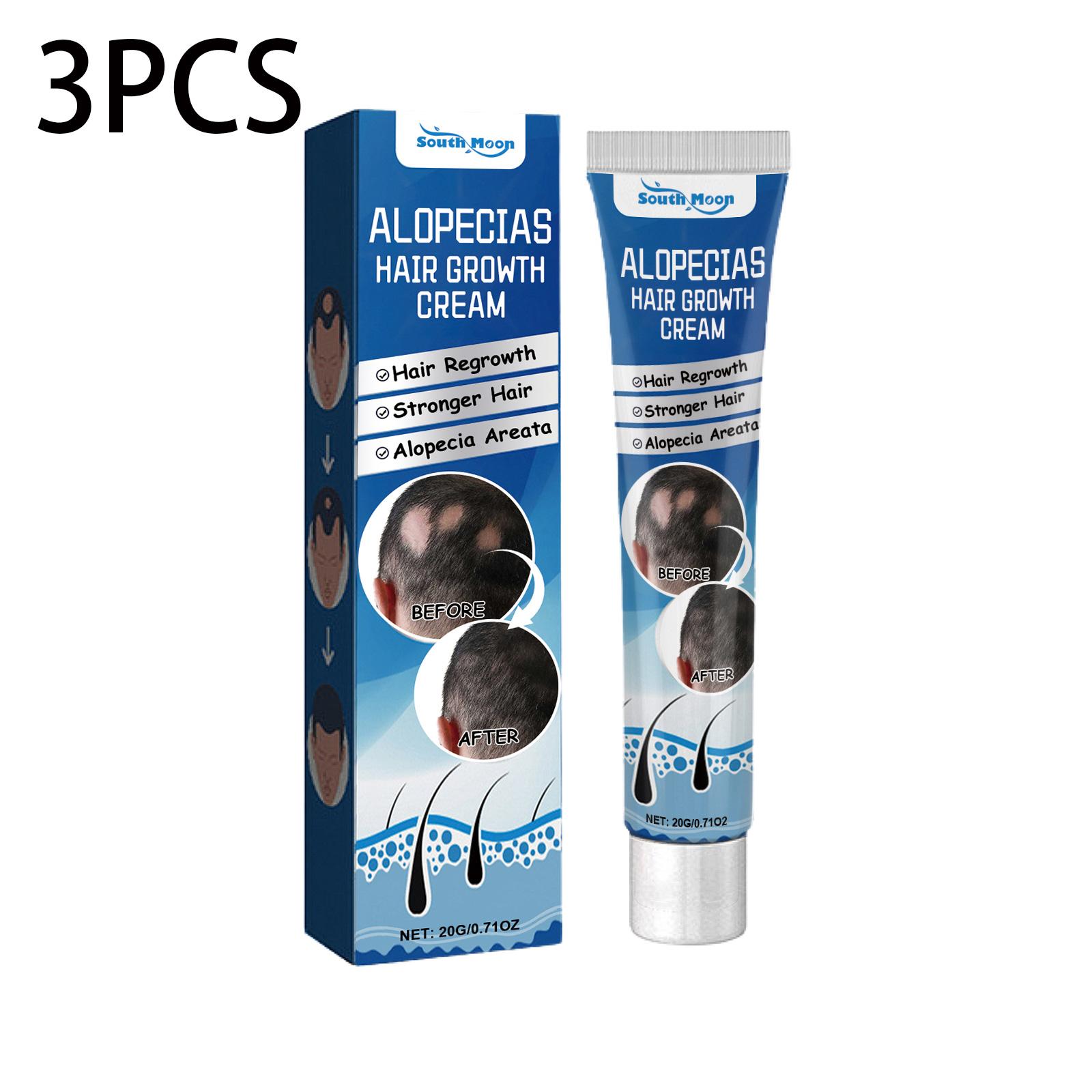 

Крем Средства против выпадения волос Быстрорастущие Предотвращают сухость Пушистость Поврежденные Лечебное средство Уход за кожей головы Борода Мужчины Женщины 20 г 20gx3