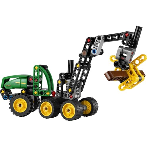 LEGO Technic John Deere 1470H Wheel-Loaded Harvester Toy Playset 42218