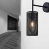 Wandleuchte 1xE14 23W IP20 – Schwarzes Metall
