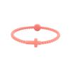 1/5pc Jesus Bracelets - Cross & Macaron-colored Beaded Silicone Bracelets Gifts for Women Men Girls Boys Kids Aldult