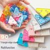 Colțare Triunghiulare Multicolor - Suporturi Versatile pentru Cărți și Documente pentru Studenți