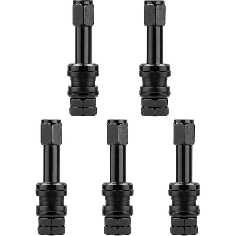 Riseuvo 5pcs TR600 High Pressure Tire Valve Stem - High-Pressure Tubeless Snap-in Valves Good for Larger or Heavy-Duty Vehicle