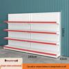 Multi-Layer Island Display Rack for Supermarkets, Convenience Stores, Pharmacies, Stationery, and Snack Shops