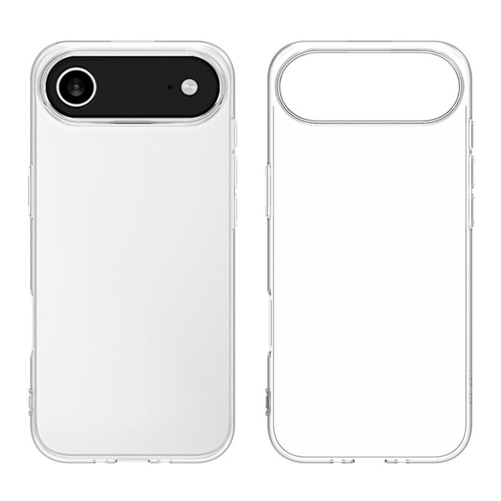 

For iPhone 17 Air Case Slim Fit Transparent Soft TPU Phone Cover As Shown A