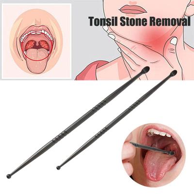 1PCS Stainless Steel Tonsil Stone Remover Ear Wax Removal Mouth Cleaning Care Tool for Health Care