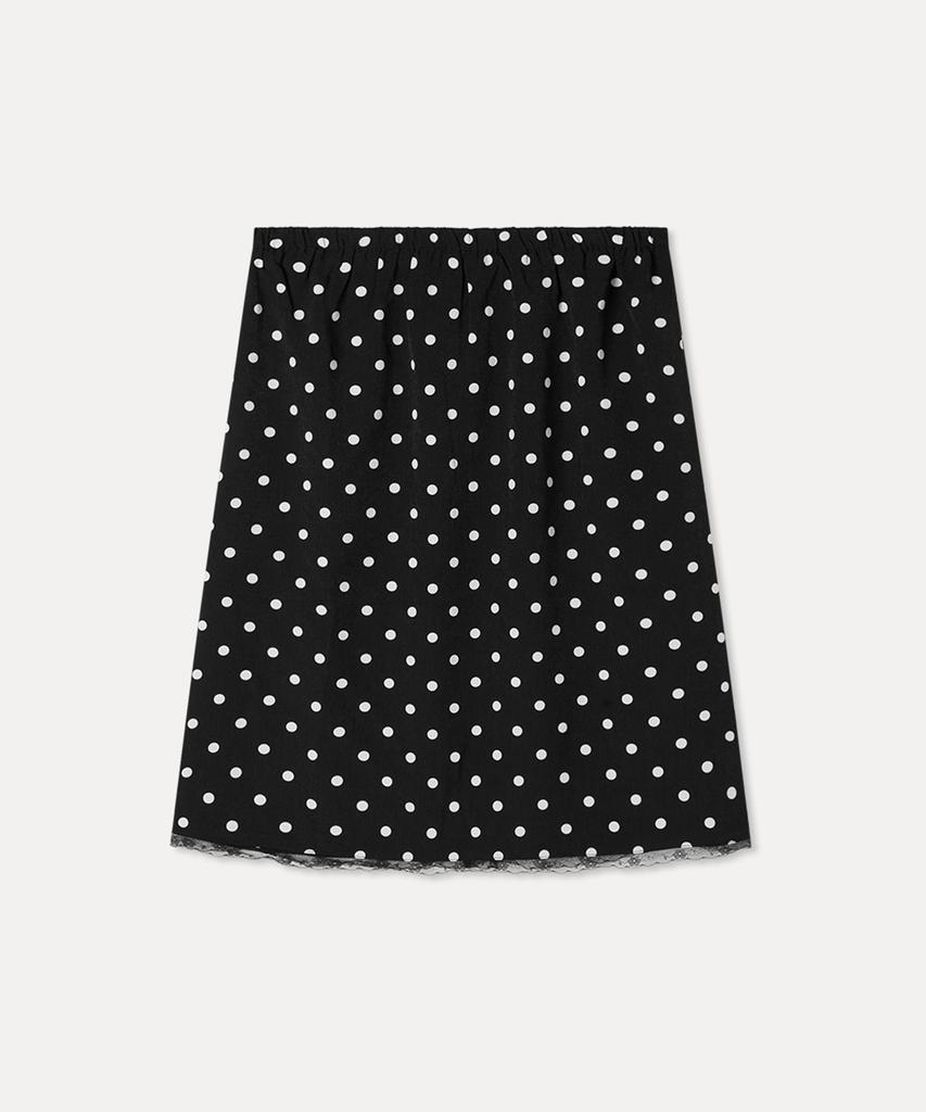 MIXXO Dot Satin Midi Skirt_Miwwhg70Ss