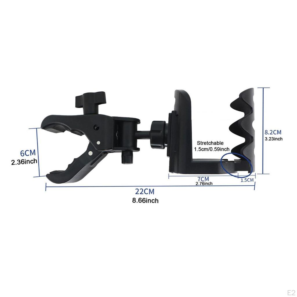 Mic Stand Drink Beverage Cup Holder Clamp Attachment Sheet Music Rack Bottle