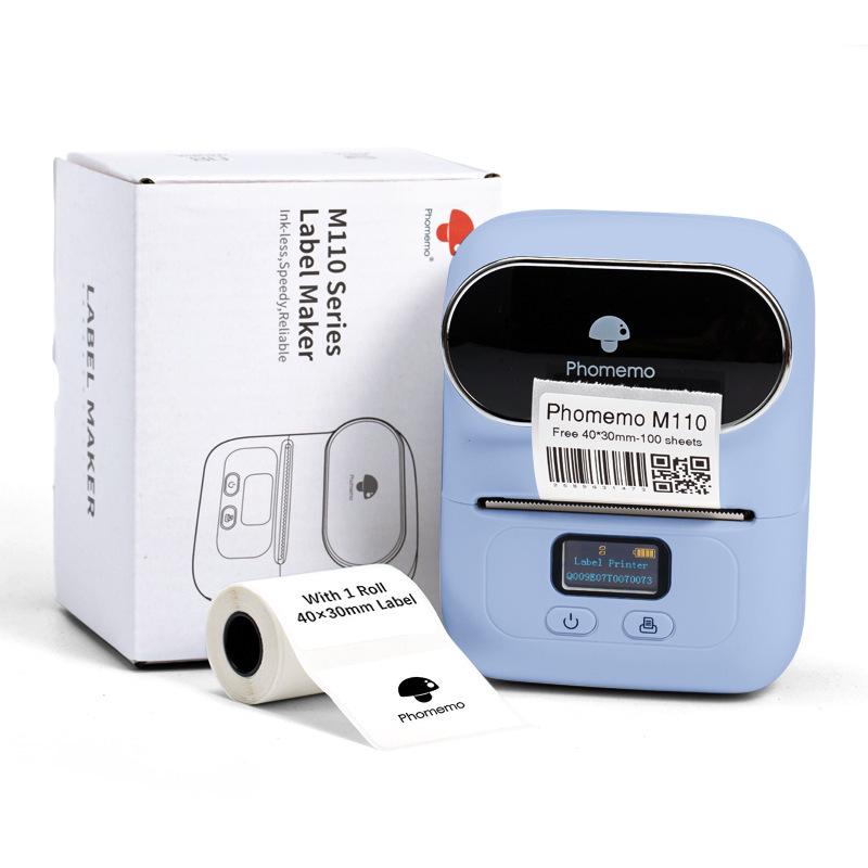 M110 Portable Mini Thermal Barcode & Label Printer