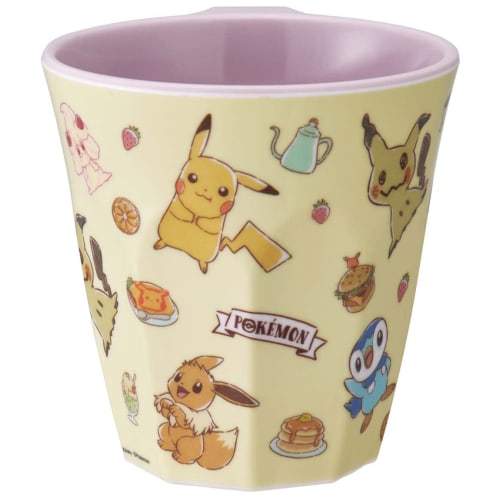 Skater Melamine Tumbler with Handle, 300ml, Pok?mon Cafe Art, MTH3-A
