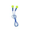 3M E.A.R Push-Ins Earplugs, Corded, 28NRR, Yellow/Blue
