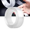 1 Roll Double Sided Mounting Tape Prevent Slip Strong Fixation Washable Transparent Adhesive Tape