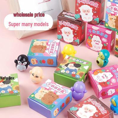 Cartoon Style Tumbler Toy - Kindergarten Gift, Back-to-School Prize