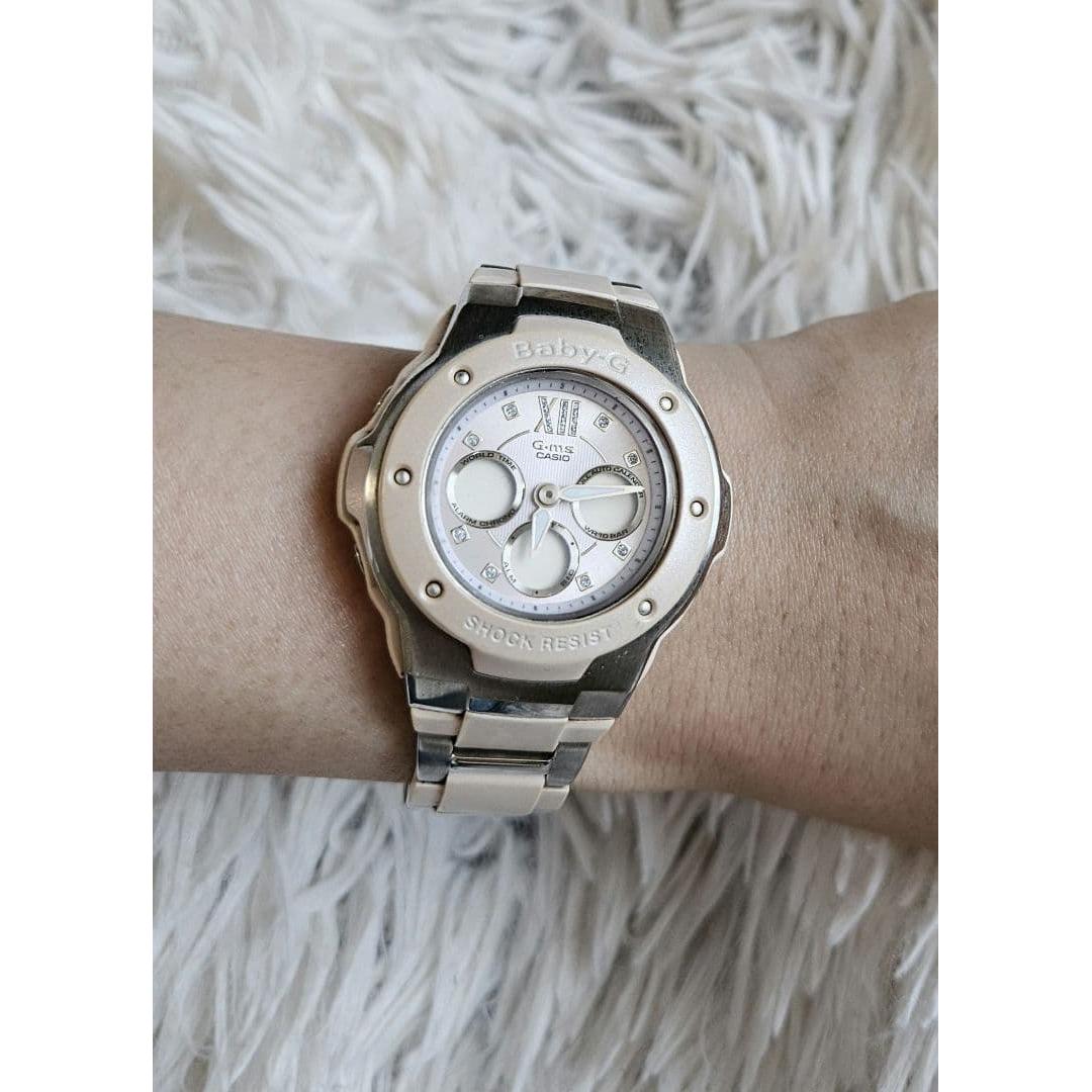 CASIO Baby-G Ladies Watch Pink Beige