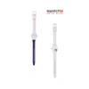 SWatch Lw169 Bau SWatch PurpletwiSt Women S Urethane Watch