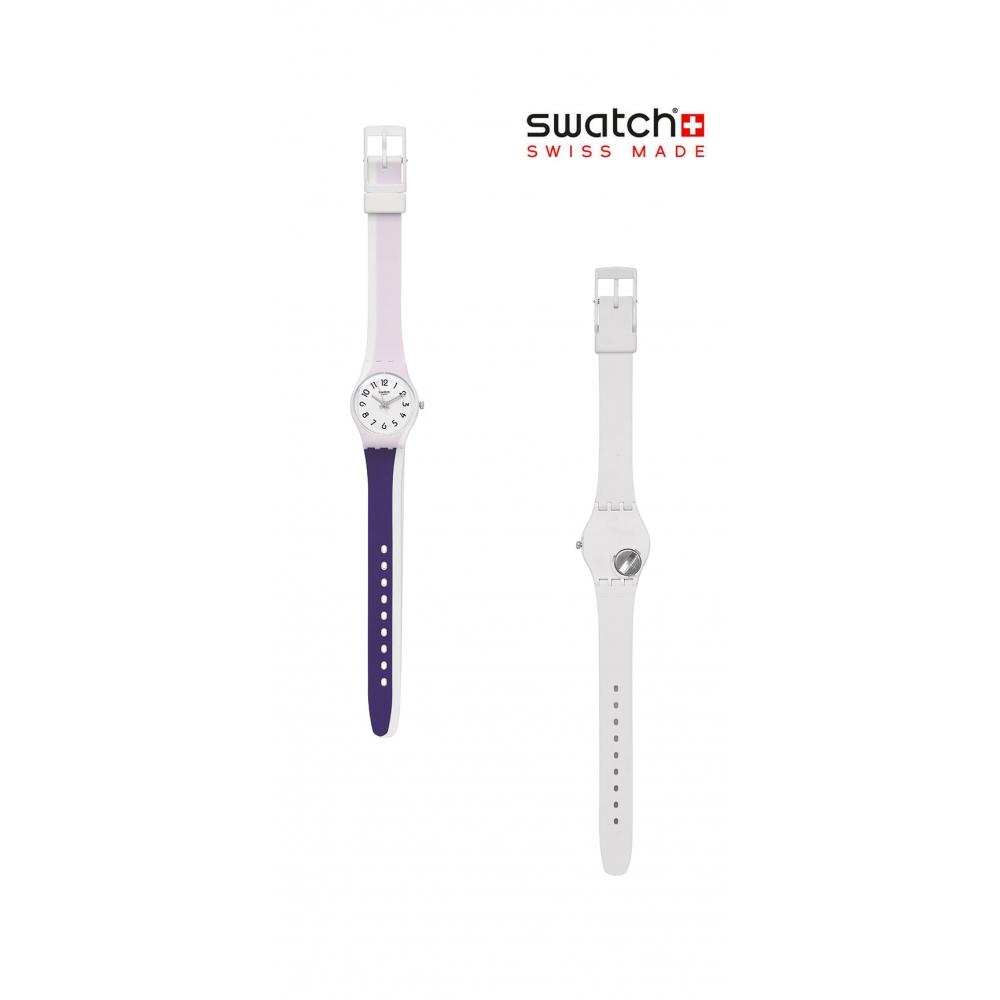 SWatch Lw169 Bau SWatch PurpletwiSt Women S Urethane Watch