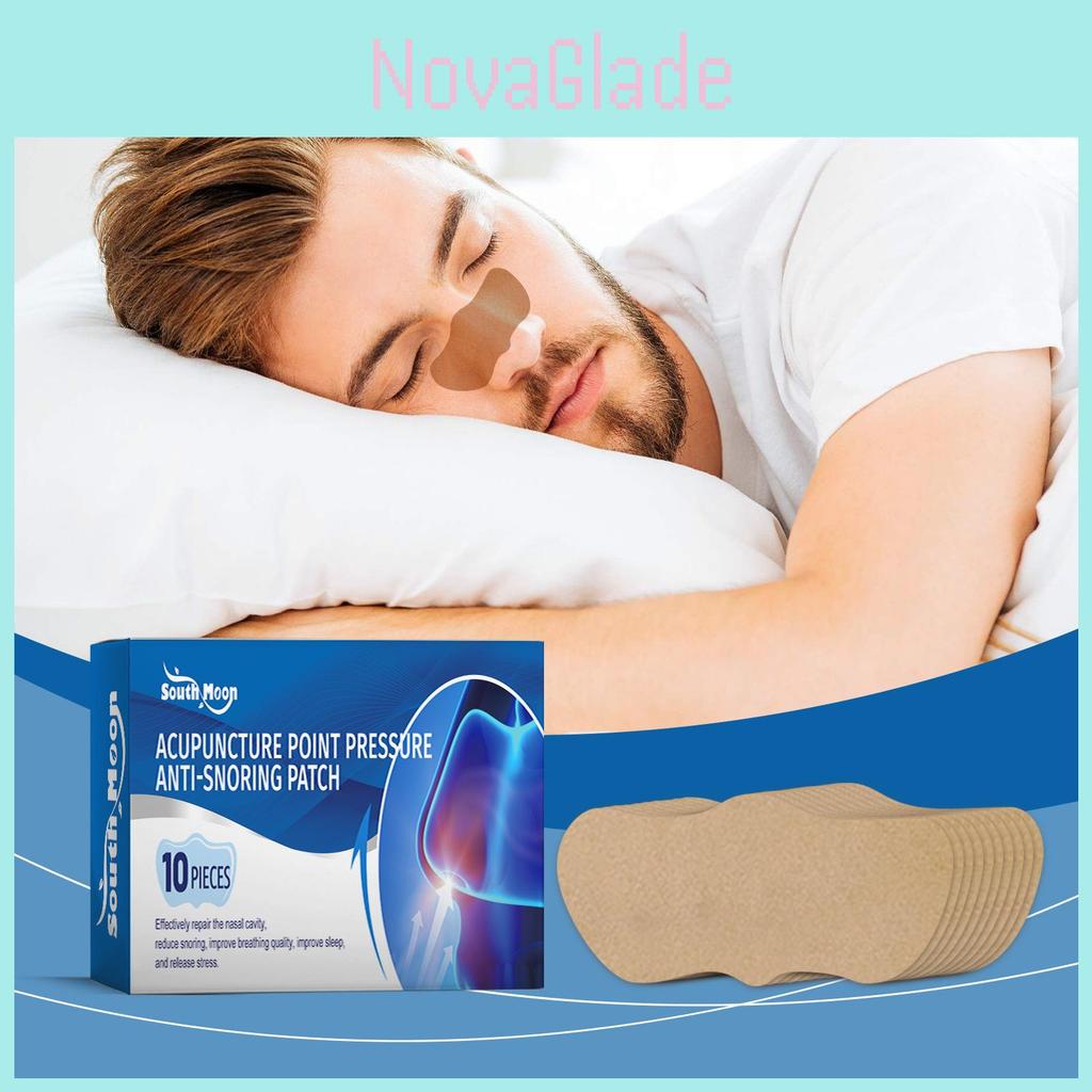 South Moon Snore Relief Nasal Strips Comfortable Breathing Aid For Clear Airways
