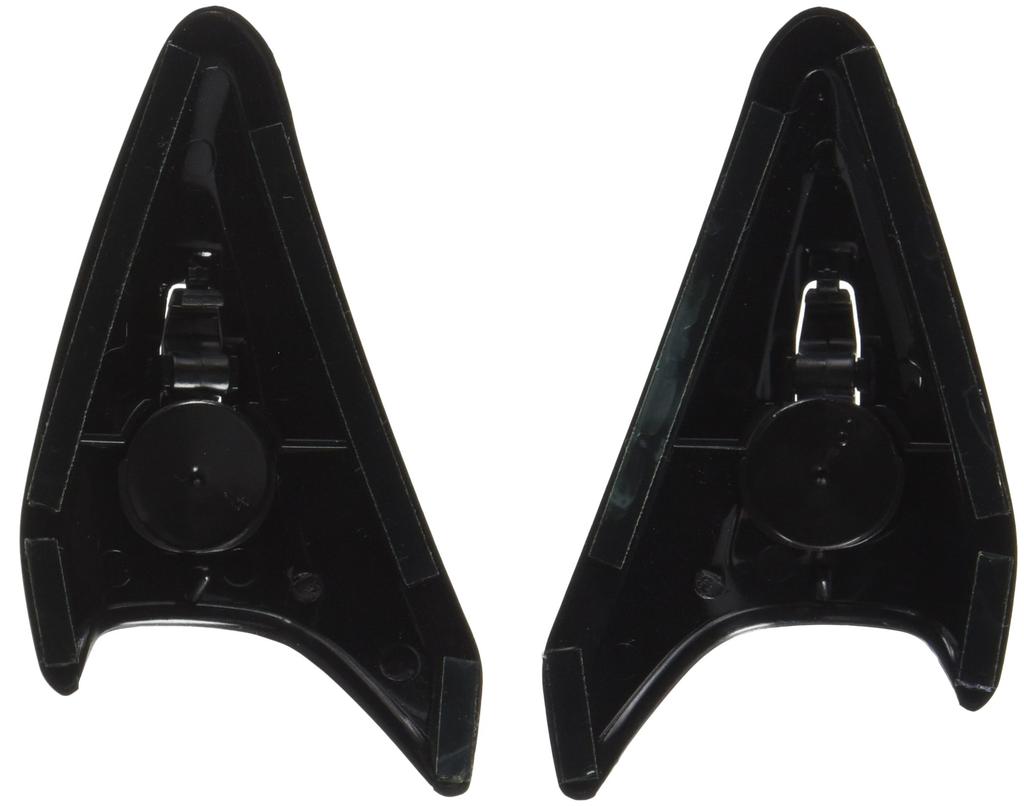 Arai 104585 Helmet Parts TDF2 Duct, Left and Right Set, Flat Black (Old Part Number: 4585)