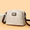 Fashionable Bucket Small Bag, Simple and Elegant Single-shoulder Crossbody Bag for Middle-aged People