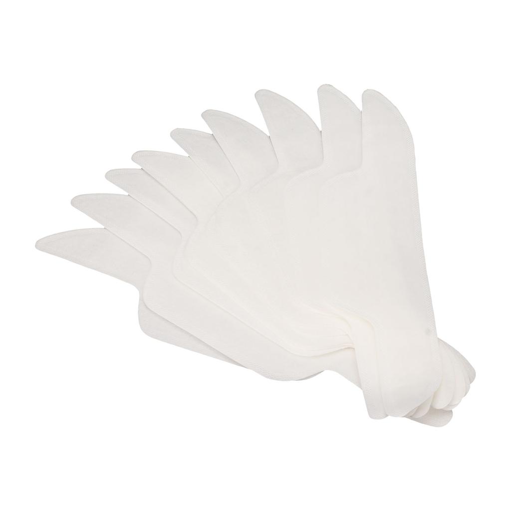 30pcs Collar Protector Sweat Pad Disposable Soft Breathable Self Adhesive Collar Sweat Pad