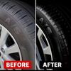 Black Plastic Trim Restorer – Automotive Interior Plastic Restorer (Sponge Included) – Car Surface Care Product