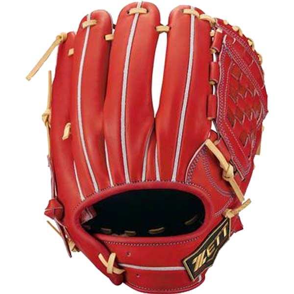 

ZETT Hardball PROSTATUS 2201SE Genda Model Infielder Glove Bag Included Baseball Hardball Glove Adult General PROSTATUS 5832D Orange pitcher