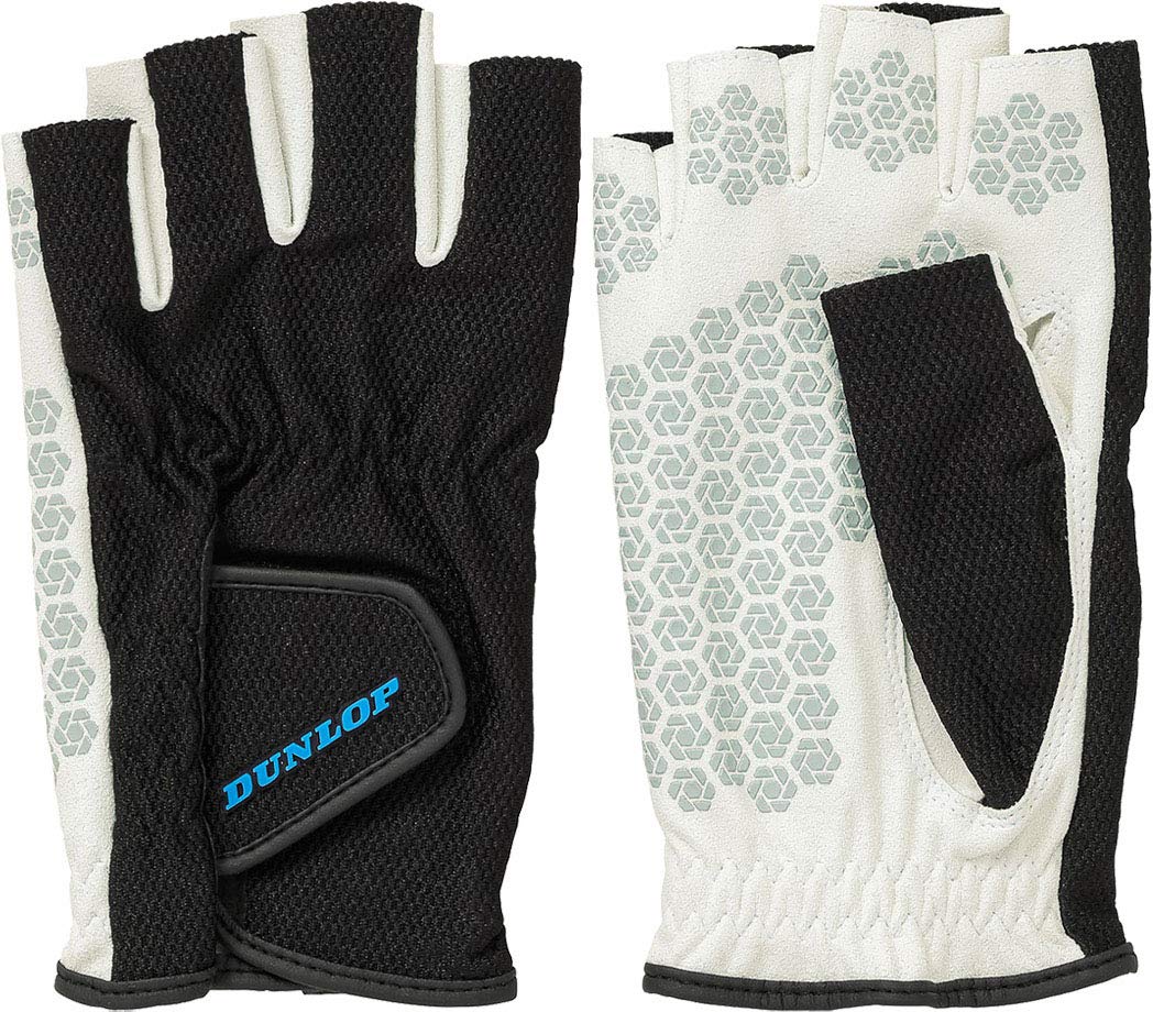 

DUNLOP Теннисный набор для обеих перчаток, рук, черный, M, TGG0126, мужской чёрный
