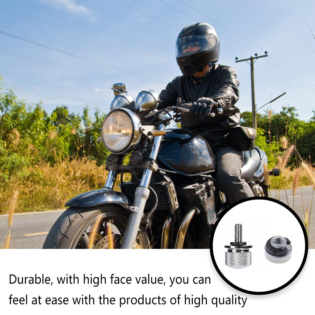 Motorcycle Seat Screw Nut Kit Mudguard Aluminum Bolts Motorbike Fastener Repair Modified Modification Replacement for