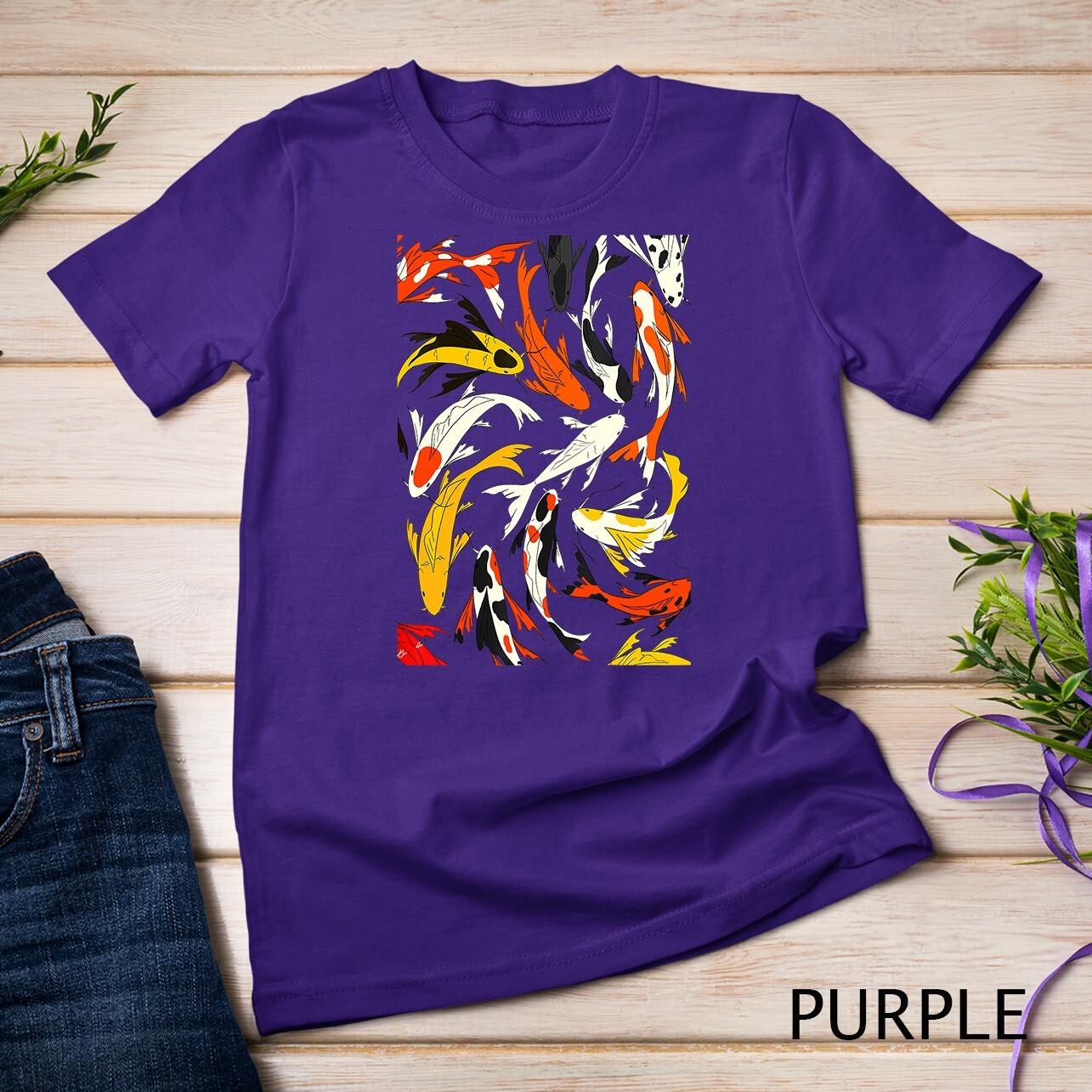 Oriental koi goldfish ranchu fish graphic T-Shirt Mens Womens Tees Top Unisex T-Shirt Mens Womens Tees Top M