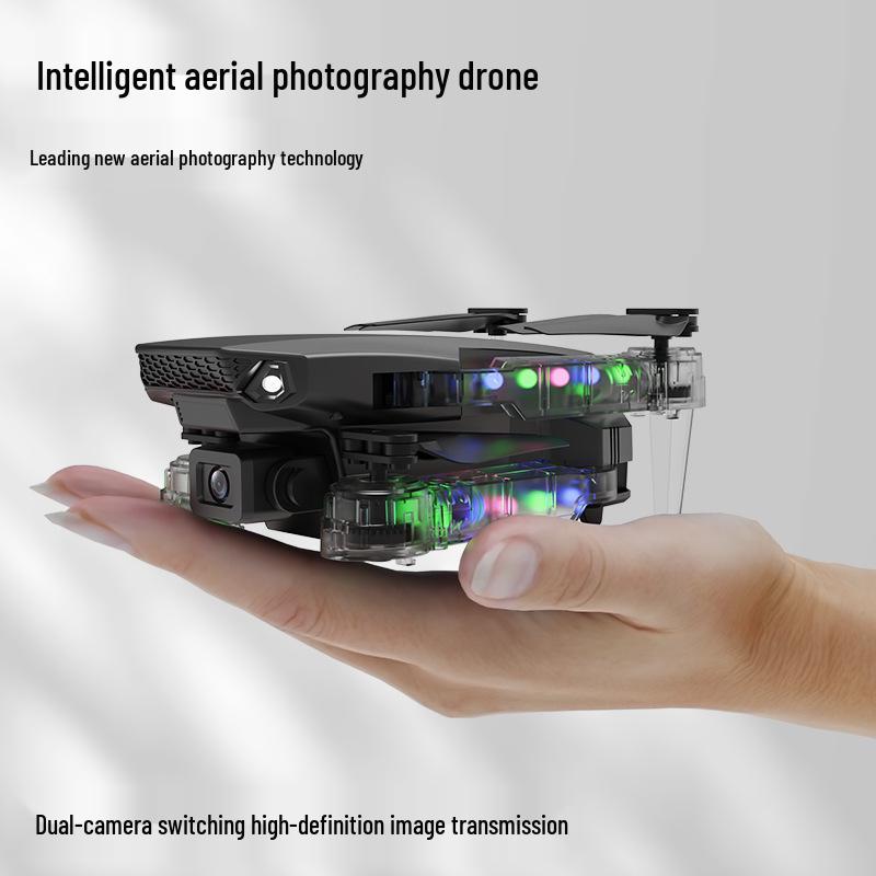 E99D Drop-Resistant Folding Drone Quadcopter with HD Aerial Photography and E88D Light Remote Control for Kids.