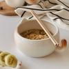 Cute Siamese Cat Noodle Bowl with Lid Ceramic Soup Salad Dip Dish for Home Dorm Breakfast
