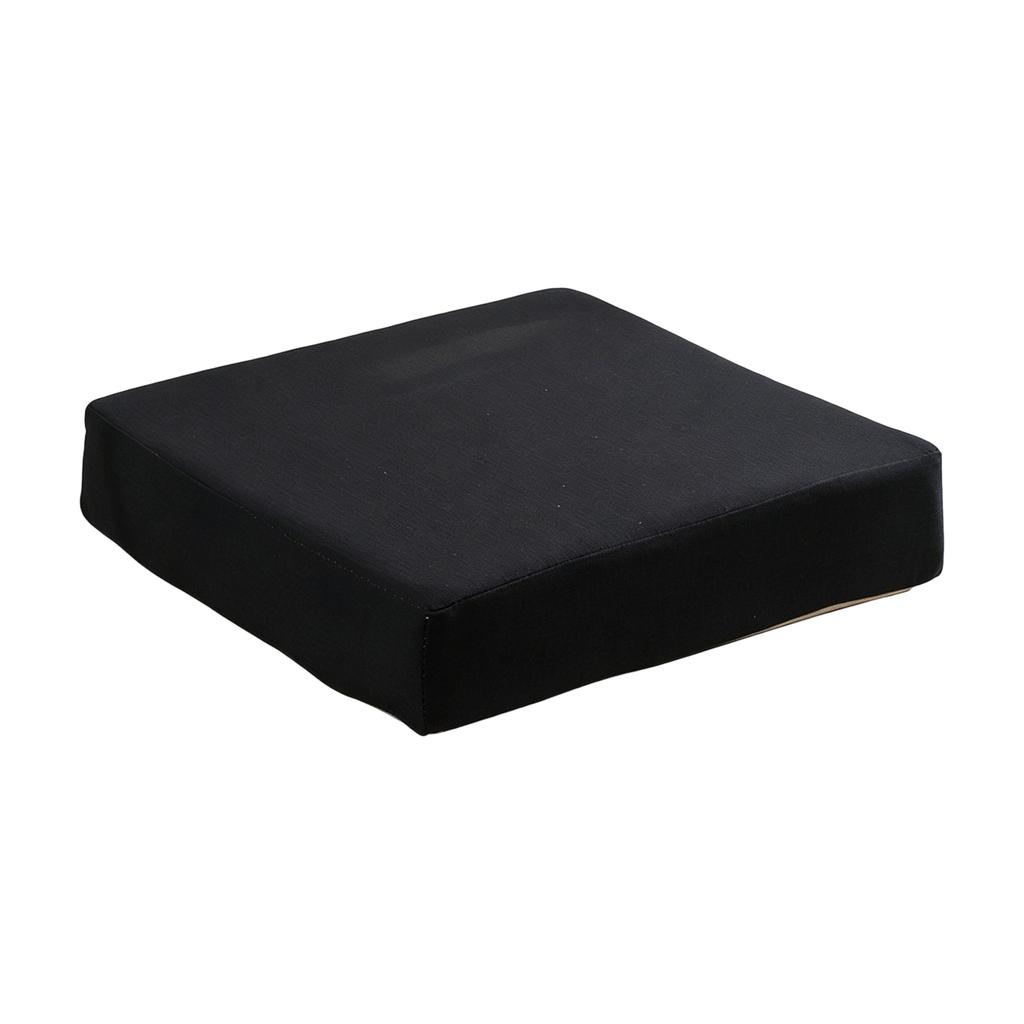 Linen Seat Cushion High Density Foam Padding Square 40x40x5cm Suitable for Solid Wood Sofa Chair Seat Replacement Cushion