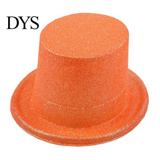 Magician Costume Accessories for Adults Kids Shiny Top Hats, Glitter Hat Adult Kids, Colorful Hat, Victorian Dress Up Christmas Sparkling Parties
