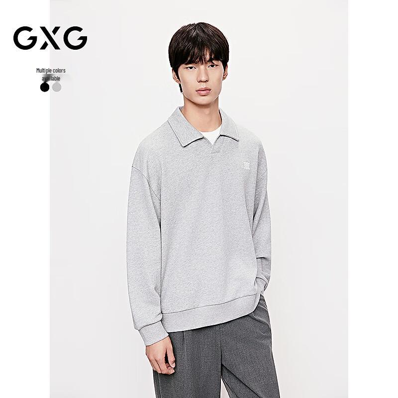 GXG Men's Two-Tone Faux Layer Pullover Sweatshirt