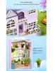 Happy Manor Wooden DIY Multi-Level Hut - Molan Manor Handmade Gift for Women