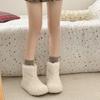Women's Soft Elastic Thick Sole Winter Warm Cold Padded Snow Boots Non-slip Wear Outdoor Leisure Sports Plush Cotton Boots