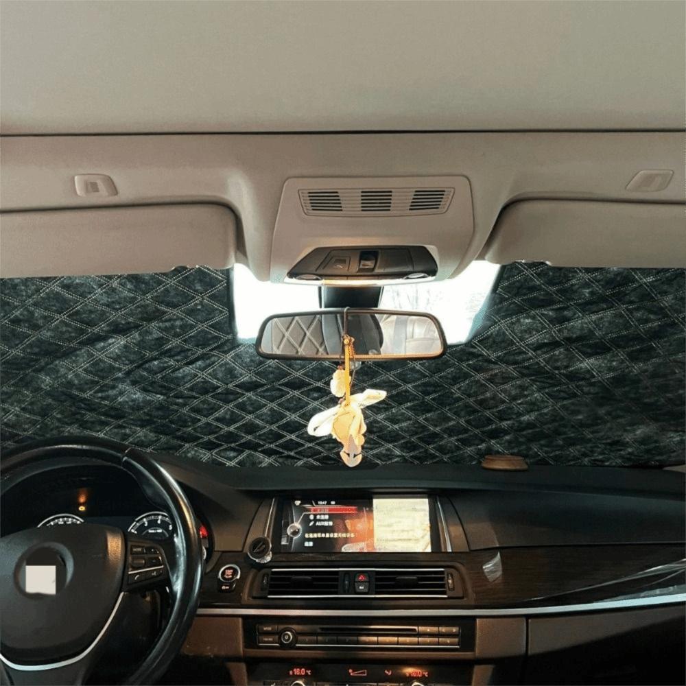Universal Winter Car Snow Shield Windproof Strap Car Windshield Covers  Anti Sun UV