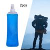 2x Soft Flask, TPU Water Bag Practical Handheld Multifunction Foldable Bottle