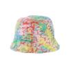 DILETTANTISME Orange Marmalade Eco-Fur Bucket Hat