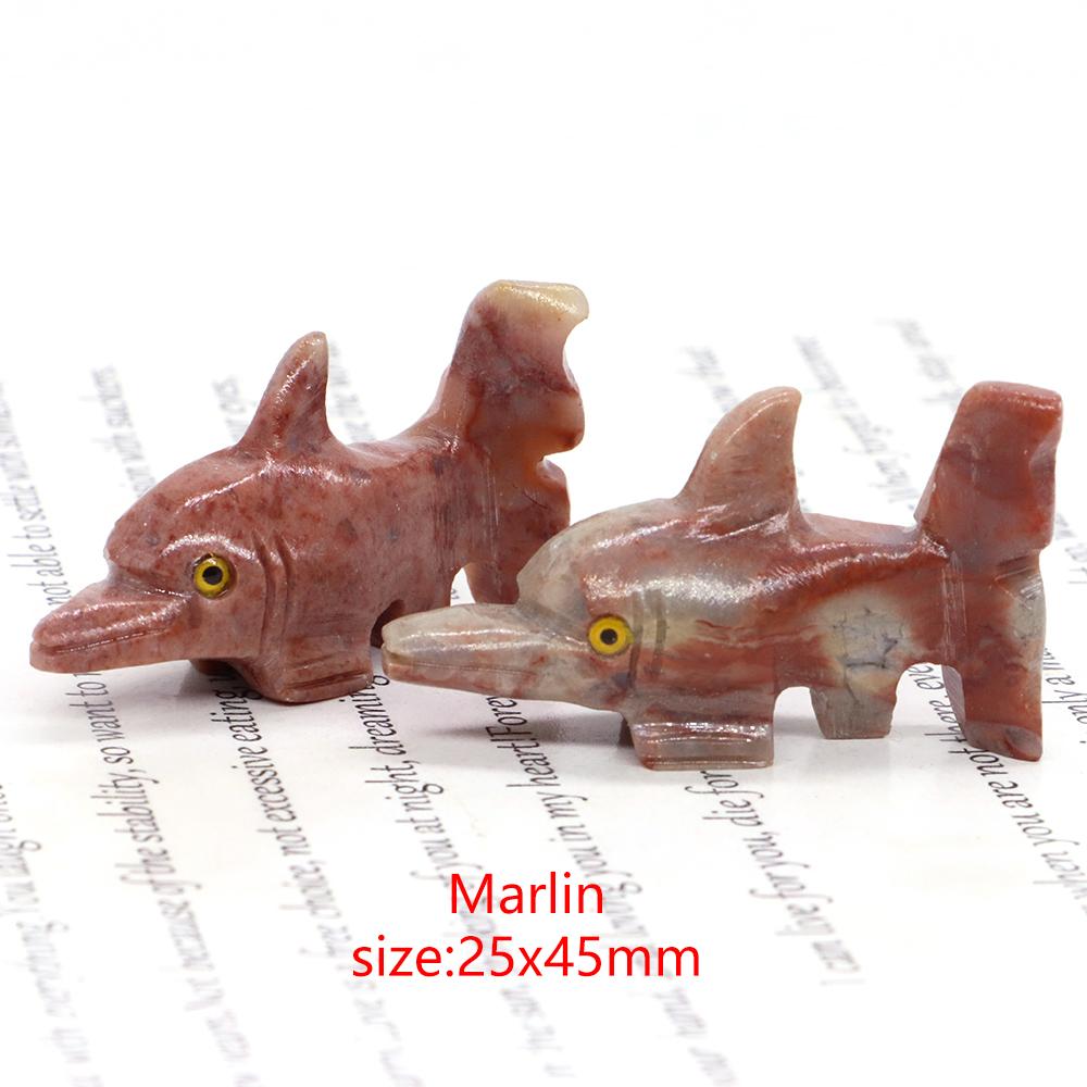 Mini Animals Frog Figurine Ornament Natural Shoushan Stone Carving Healing Crystal Fish Dinosaur Statue Room Desk Crafts Decor