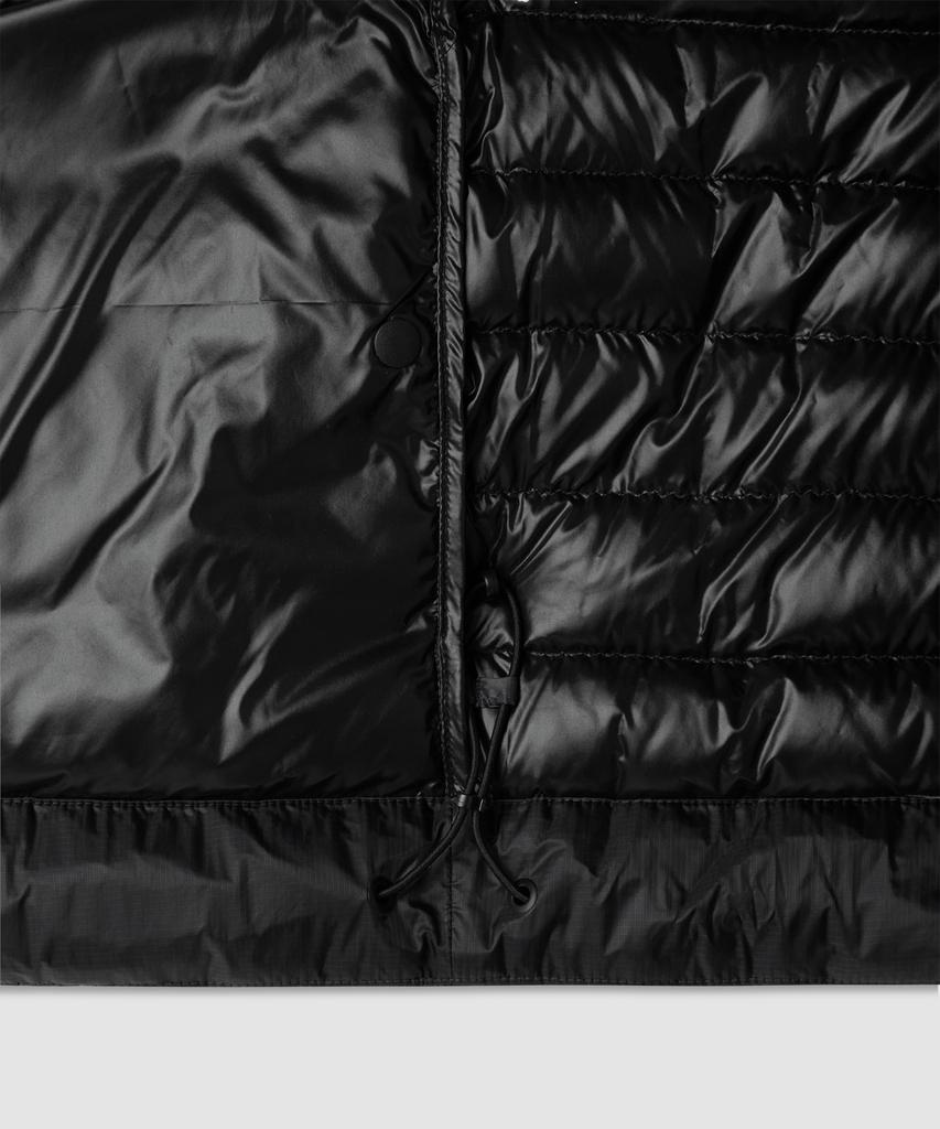 Musinsa Standard [City Leisure] Sheer Ripstop Hooded Light Down Jacket [Black]