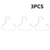 5pcs Baseball Cap Hat Rack Organizer Stainless Steel Hat Hanger Hanging Cap Holder Non-Slip Wall Mount Hook Organizer for Caps